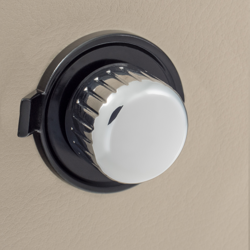 Kontrolne tipke RETROSOUND Front Knobs, plastične, kromirane-5