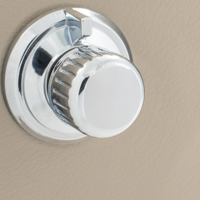 Kontrolne tipke RETROSOUND Front Knobs, plastične, kromirane-8