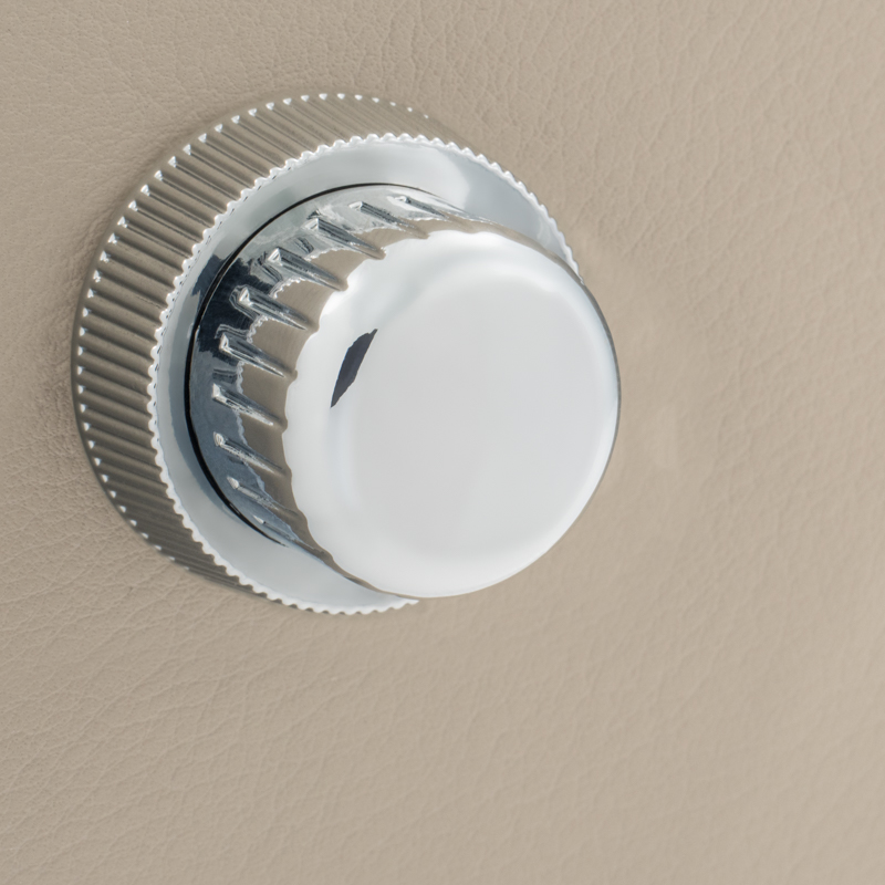 Kontrolne tipke RETROSOUND Front Knobs, plastične, kromirane-9