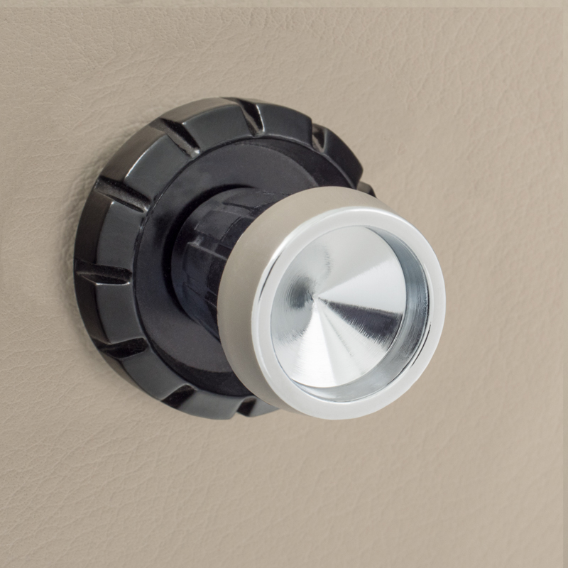 Kontrolne tipke RETROSOUND Front Knobs, Plastic chrome-plated-3