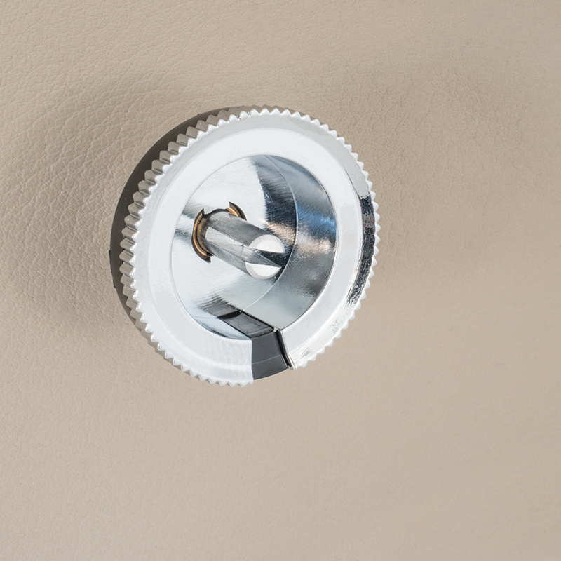 Kontrolni prstenovi RETROSOUND Rear control rings plastični kromirani