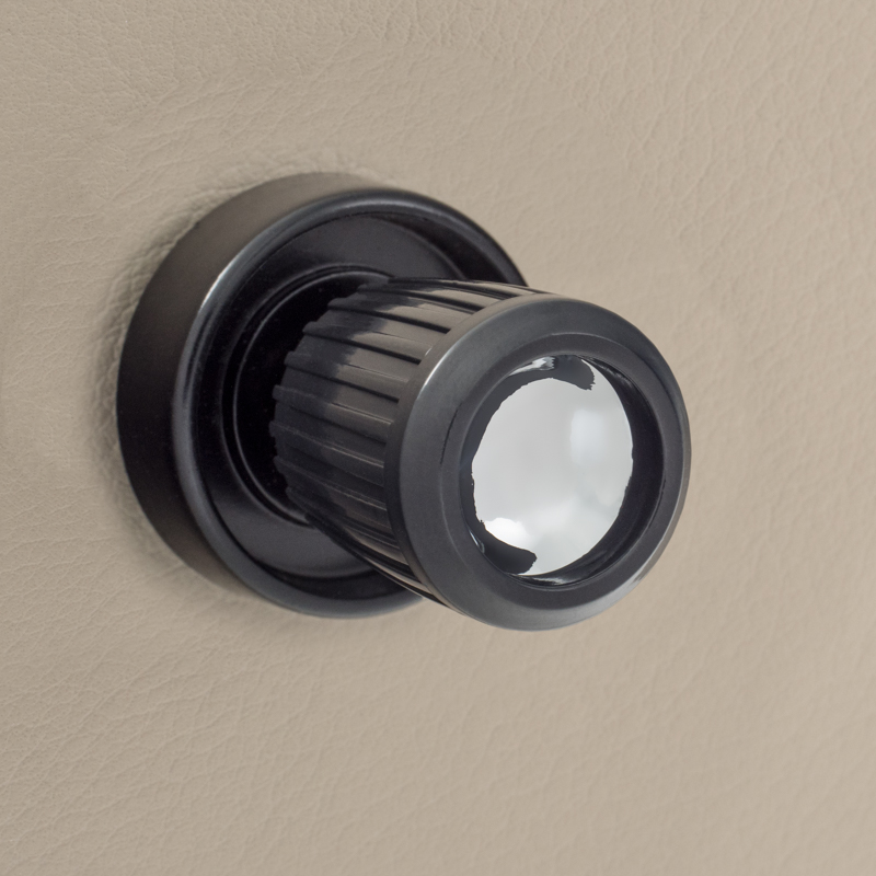 Kontrolne tipke RETROSOUND Front Knobs, plastične, crne-4