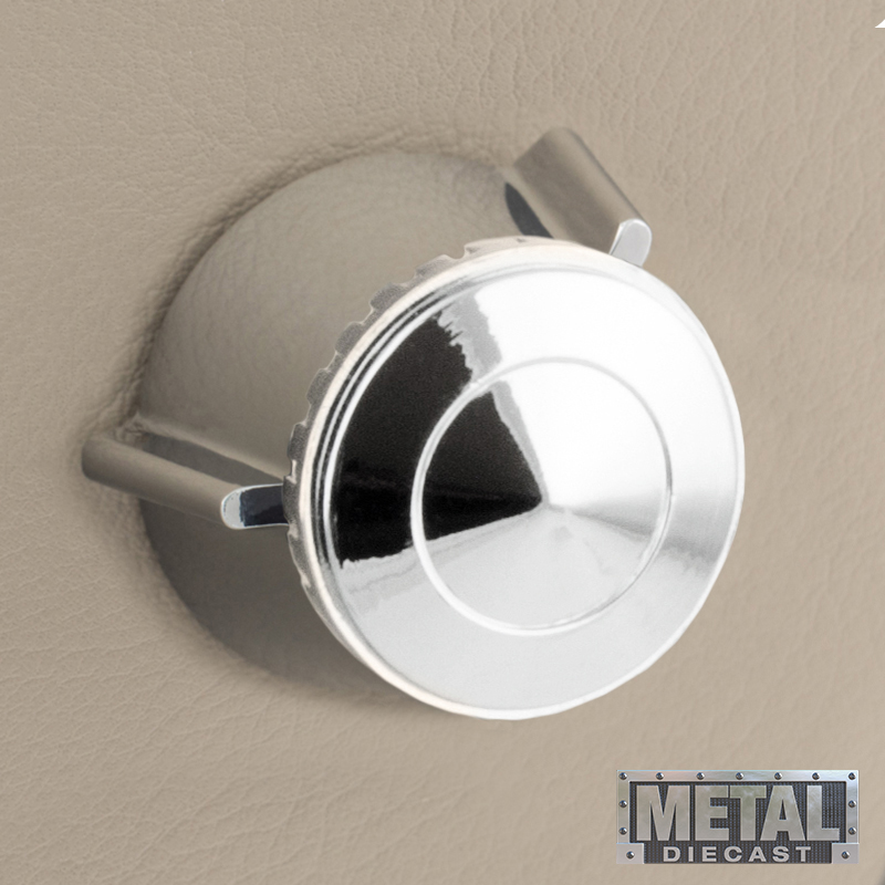 Kontrolne tipke RETROSOUND Front Knobs Metal chrome-plated-4