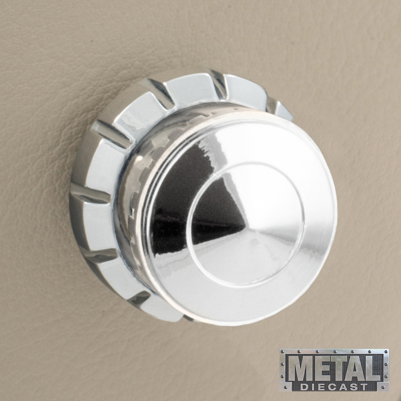 Kontrolne tipke RETROSOUND Front Knobs Metal chrome-plated-6