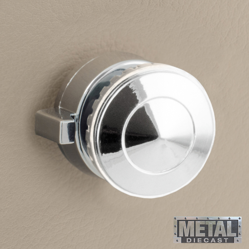 Kontrolne tipke RETROSOUND Front Knobs Metal chrome-plated-8