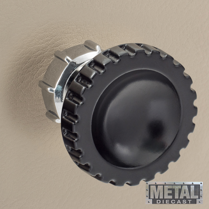 Kontrolne prstenove RETROSOUND Rear control rings, metalni, kromirani-10