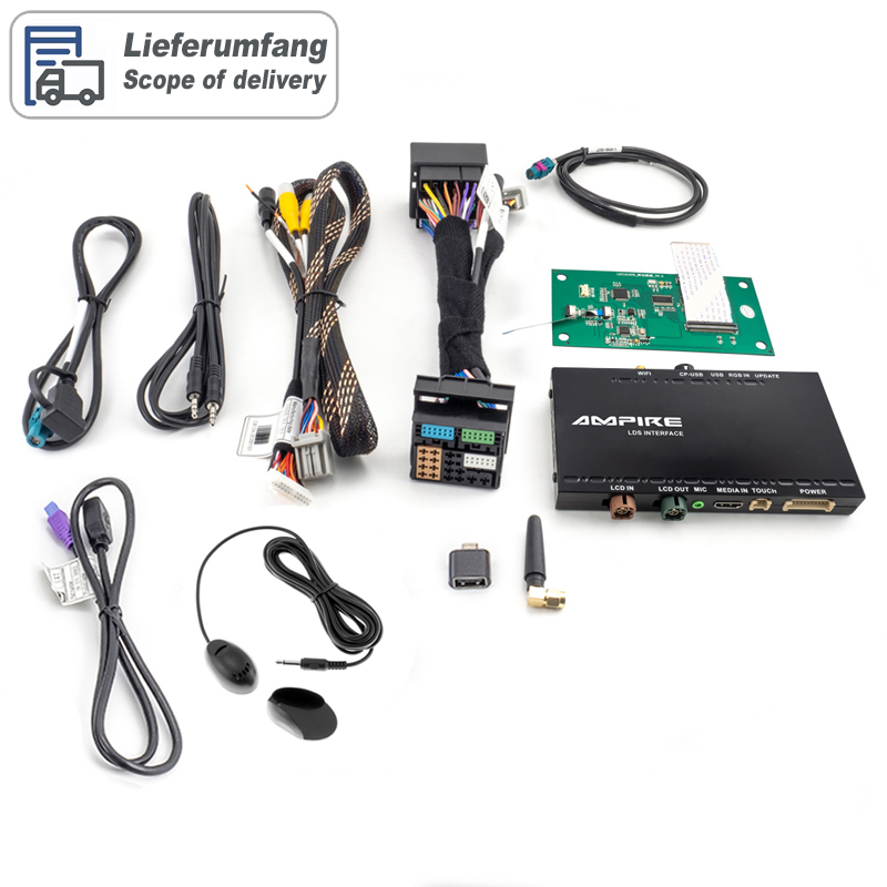 Smartphone integracija AMPIRE za VW Touareg 6.5" 2010-2017 (Apple CarPlay, Android Auto, opcija parking kamere)-12