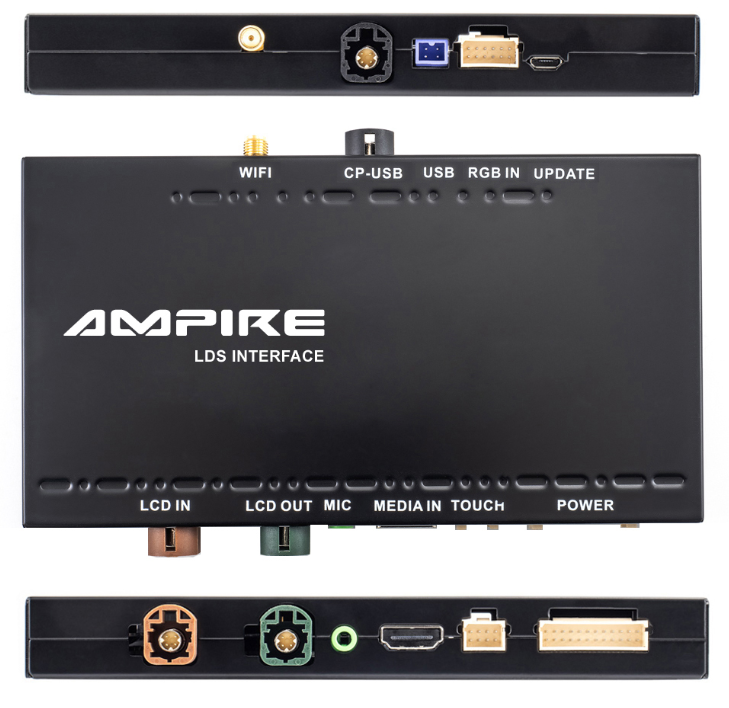 Smartphone integracija AMPIRE za Audi A1/Q3 s RMC ili MMI 3G High (Apple CarPlay, Android Auto, opcija parking kamere)-2