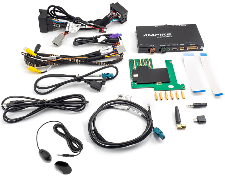 Smartphone integracija AMPIRE za Porsche PCM3.1 (Apple CarPlay, Android Auto, opcija parking kamere)-1