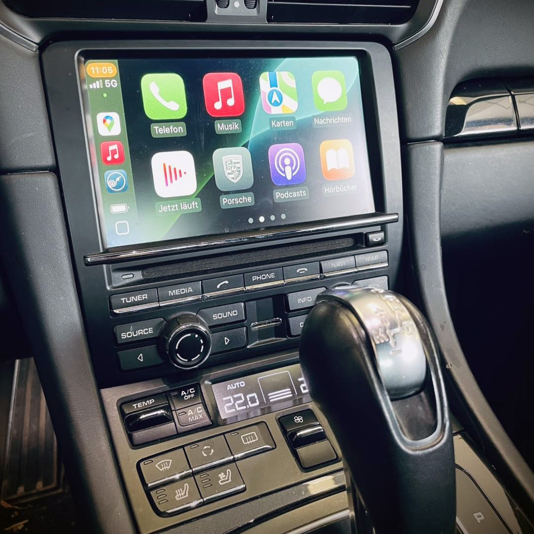 Smartphone integracija AMPIRE za Porsche PCM3.1 (Apple CarPlay, Android Auto, opcija parking kamere)-11