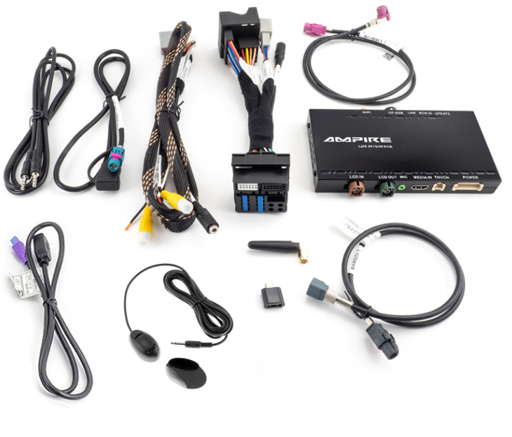 Smartphone integracija AMPIRE za Mercedes NTG4.5/4.7 (Apple CarPlay, Android Auto, opcija parking kamere, bez Drive Kit Plus B56/B62)-1