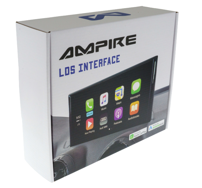 Smartphone integracija AMPIRE za Mercedes NTG4.5/4.7 (Apple CarPlay, Android Auto, opcija parking kamere, bez Drive Kit Plus B56/B62)-5