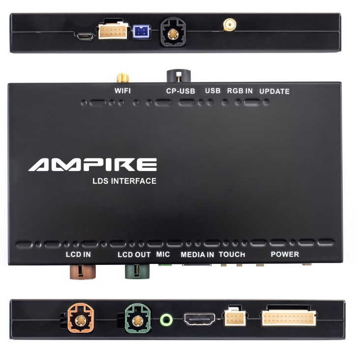 Smartphone integracija AMPIRE za Audi s Symphony/Concert, bez MMI (Apple CarPlay, Android Auto, opcija parking kamere)-2