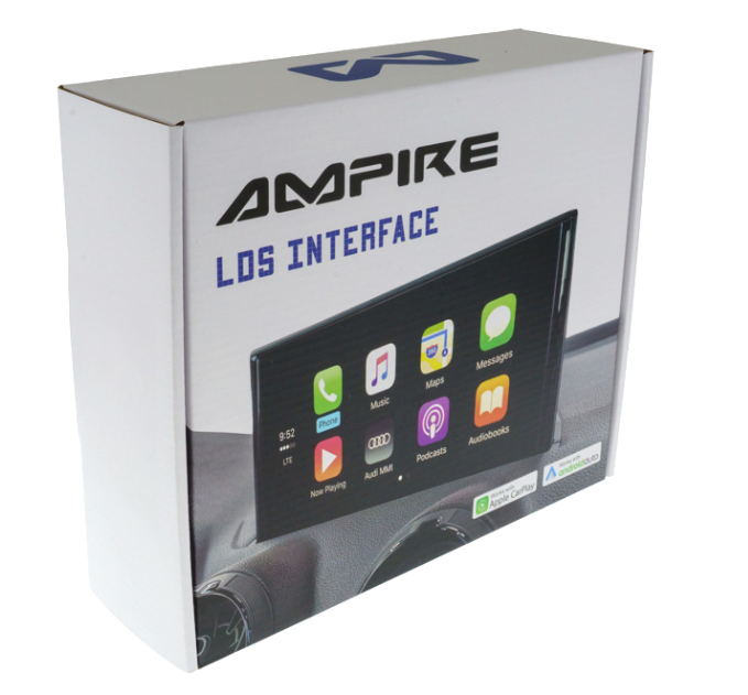 Smartphone integracija AMPIRE za Audi s Symphony/Concert, bez MMI (Apple CarPlay, Android Auto, opcija parking kamere)-6