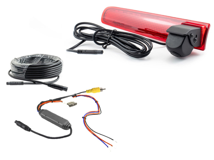 Parking kamera AMPIRE CVBS za VW T5 i T6 / T6.1 s krilnim vratima do 2021.-1