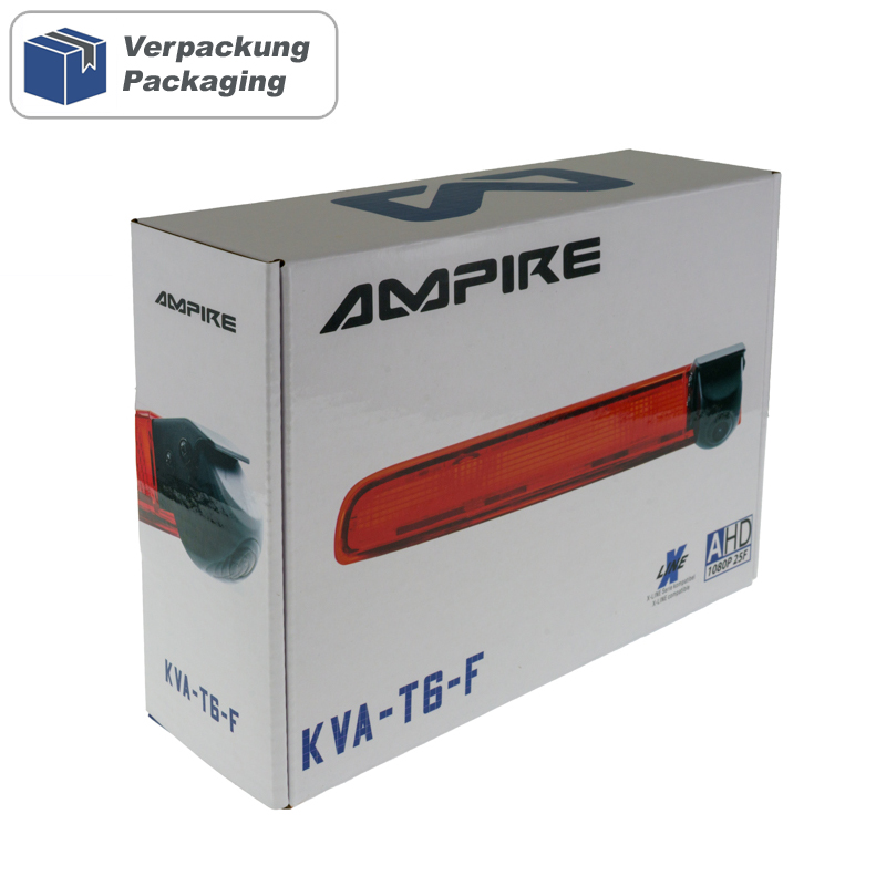 Parking kamera AMPIRE AHD za VW T5 i T6 / T6.1 s dvokrilnim vratima do MY2021-18
