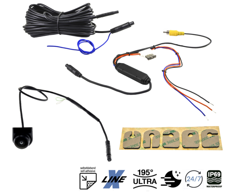 Parking kamera AMPIRE KCX903 Mini CVBS (195°)-3