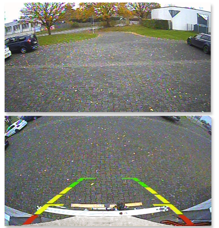 Parking kamera AMPIRE Twin kamera u stop svjetlu (zamjena za Hella 2DA 343 106-201) bijela-3