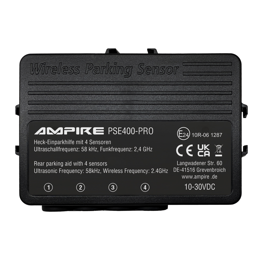 Stražnji parking senzor AMPIRE PSE400-PRO (4-smjerni, vodootporan)-6