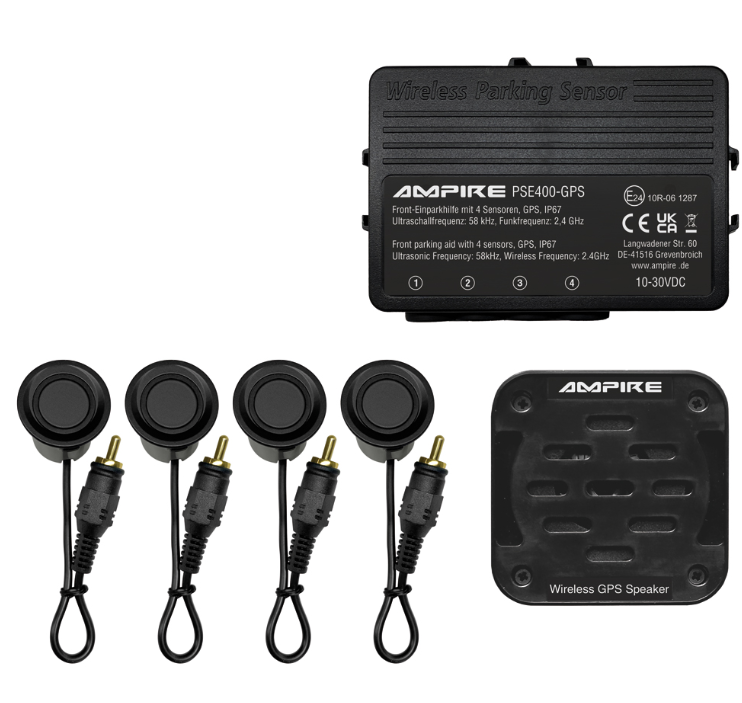 Prednji parking senzor AMPIRE PSE400-GPS (4-smjerni, ugradnja sprijeda)-0
