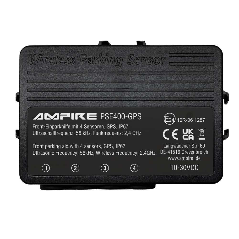 Prednji parking senzor AMPIRE PSE400-GPS (4-smjerni, ugradnja sprijeda)-6