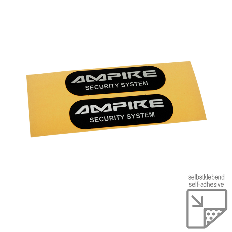Naljepnica AMPIRE "Security System"-3