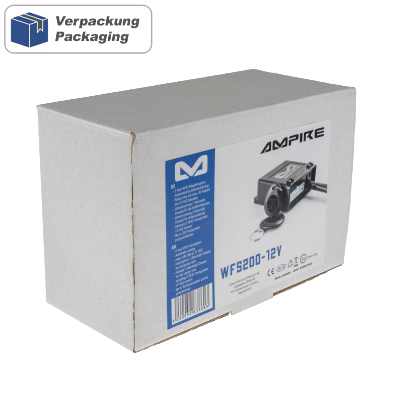 Transponder immobilizer AMPIRE WFS200-12V (12V, s dva transpondera)-7