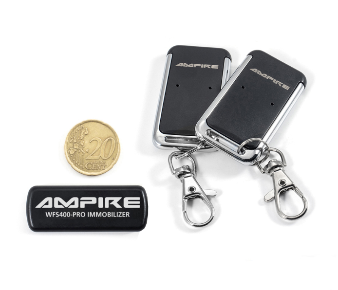 Blokada motora AMPIRE CAN/LIN-Bus immobilizer s dva transpondera, aplikacijom i kodom (U335_77_12)-1