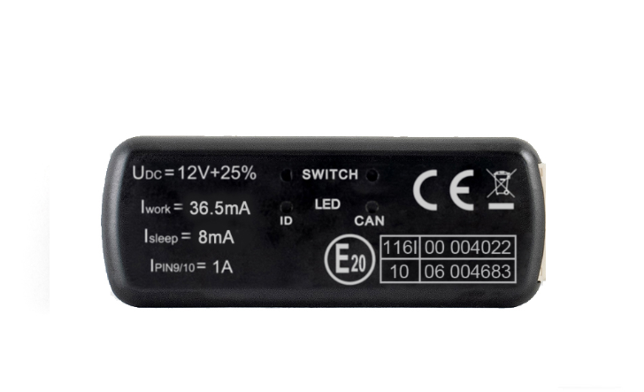 Blokada motora AMPIRE CAN/LIN-Bus s RF, aplikacijom i kodom (U335_77_12)-1