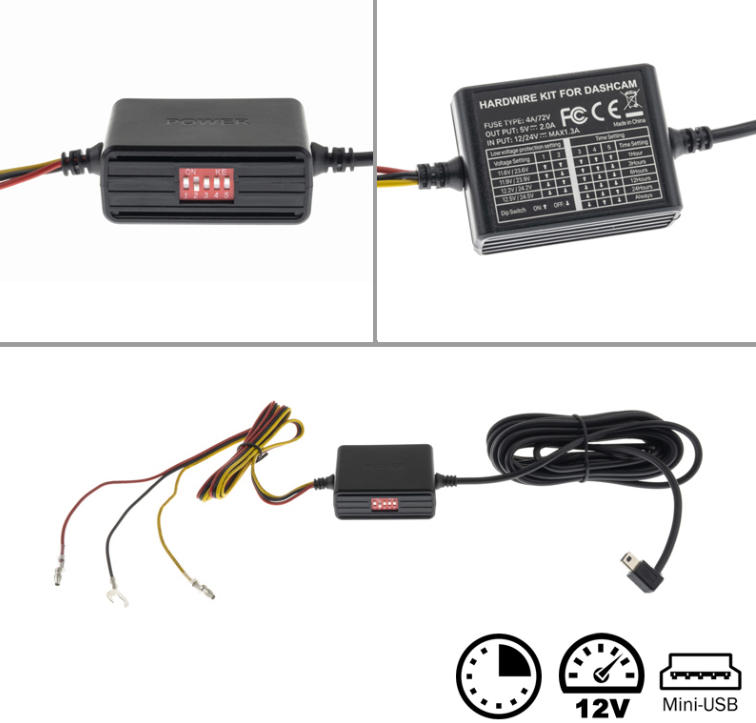 Prednja dash kamera AMPIRE DC1-PRO (4K, WLAN, GPS)-3