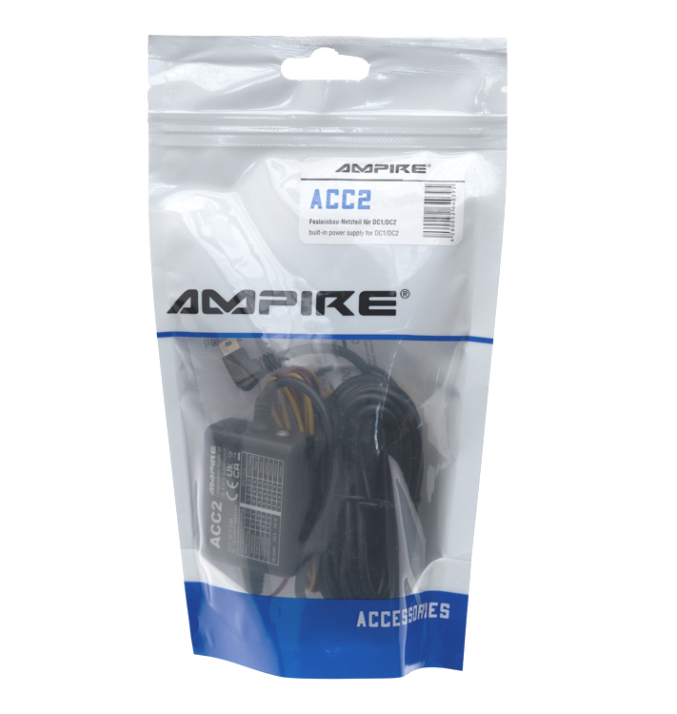 Fiksno napajanje za dashcam AMPIRE s MINI-USB (odgoda isključivanja)-4