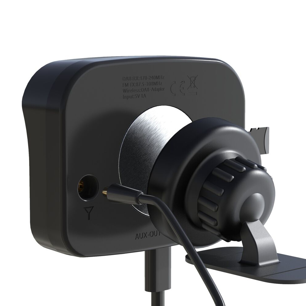 DAB+ prijemnik AMPIRE DAB100-BT (s BT hands-free kompletom i antenom)-12