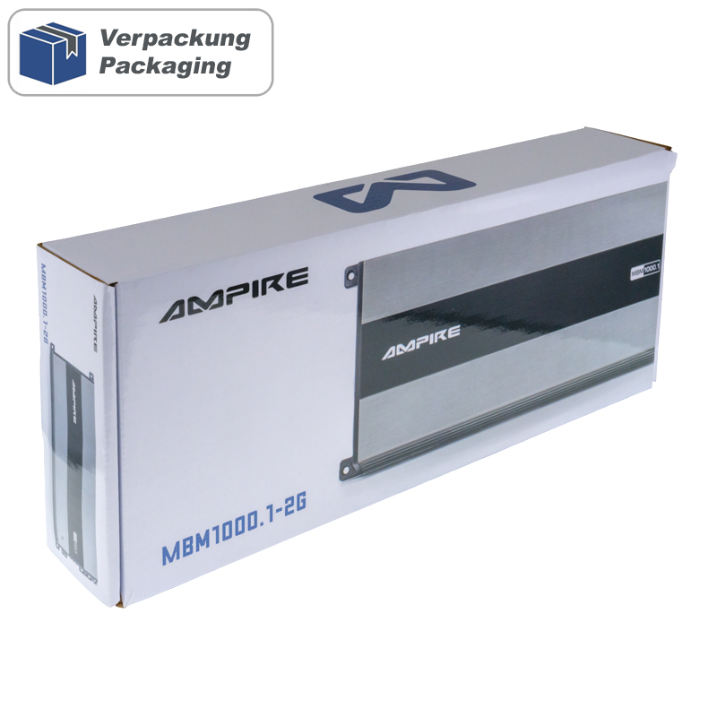 Auto pojačalo AMPIRE mono digitalno pojačalo Class D, 1x1000W, 1Ω-14