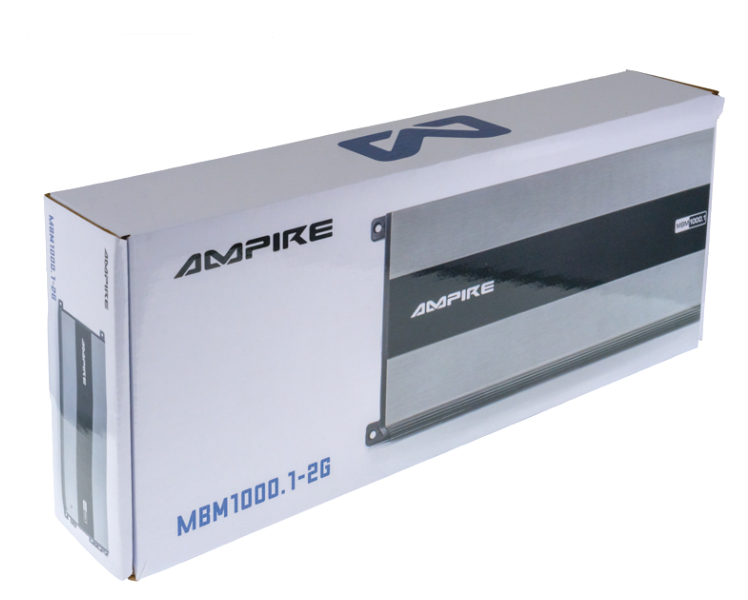 Auto pojačalo AMPIRE mono digitalno pojačalo Class D, 1x1000W, 1Ω-5