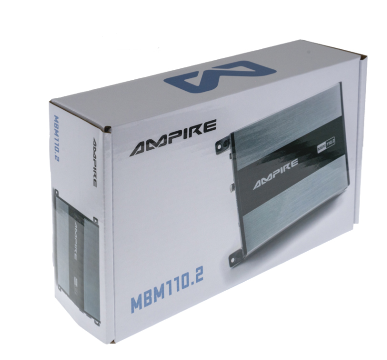 Auto pojačalo AMPIRE 2-kanalno digitalno pojačalo Class D, 2x110W-5