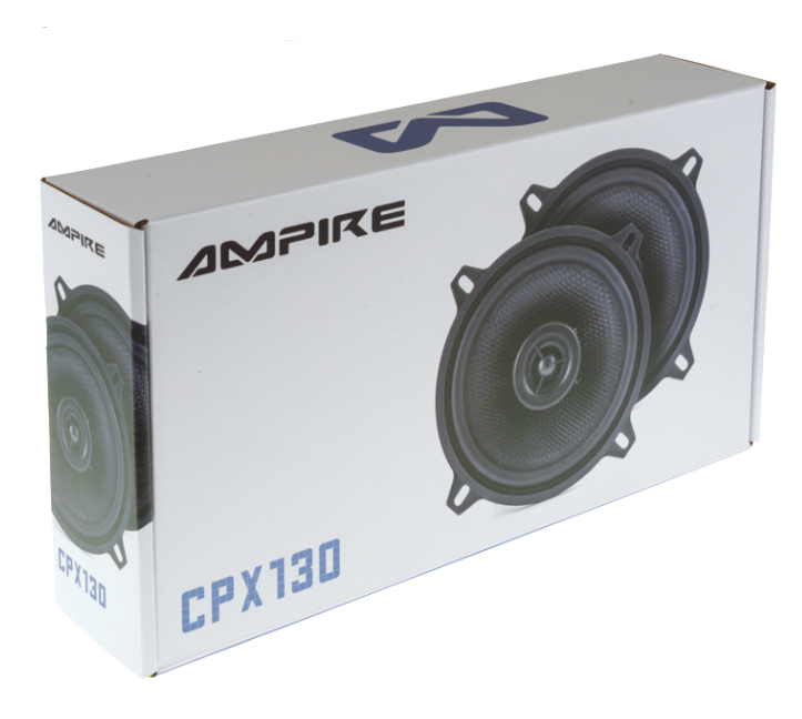 Koaksijalni zvučnici 13cm AMPIRE CPX130 (16mm silk dome visokotonac, bez mrežice, par)-3