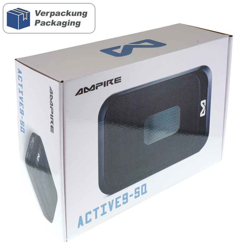 Aktivni subwoofer AMPIRE ACTIVE9-SQ (7"x9", 230/460W, Auto Turn-On)-17