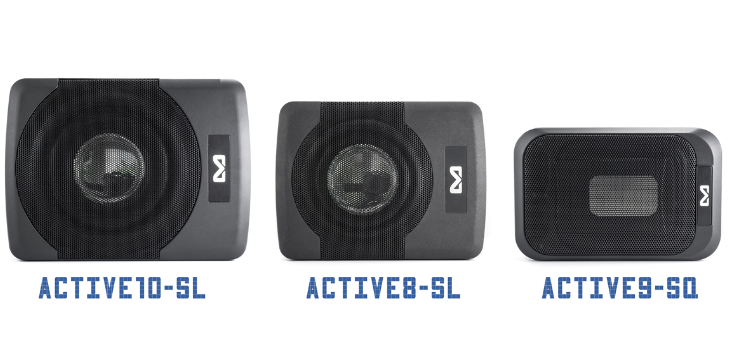Aktivni subwoofer AMPIRE ACTIVE8-SL 20cm / 8''-6