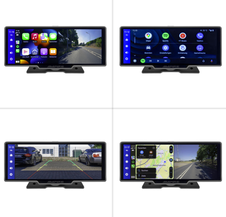 Smartphone monitor AMPIRE CPM103 (10'', s AHD dashcam i RVC ulazom)-3