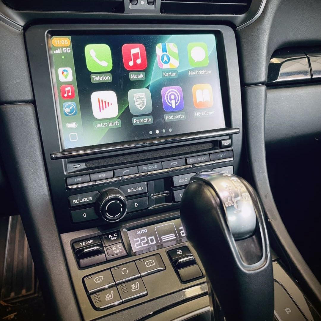 Smartphone integracija AMPIRE za Porsche CDR31 2009-2016 (Apple CarPlay, Android Auto, opcija parking kamere)-9