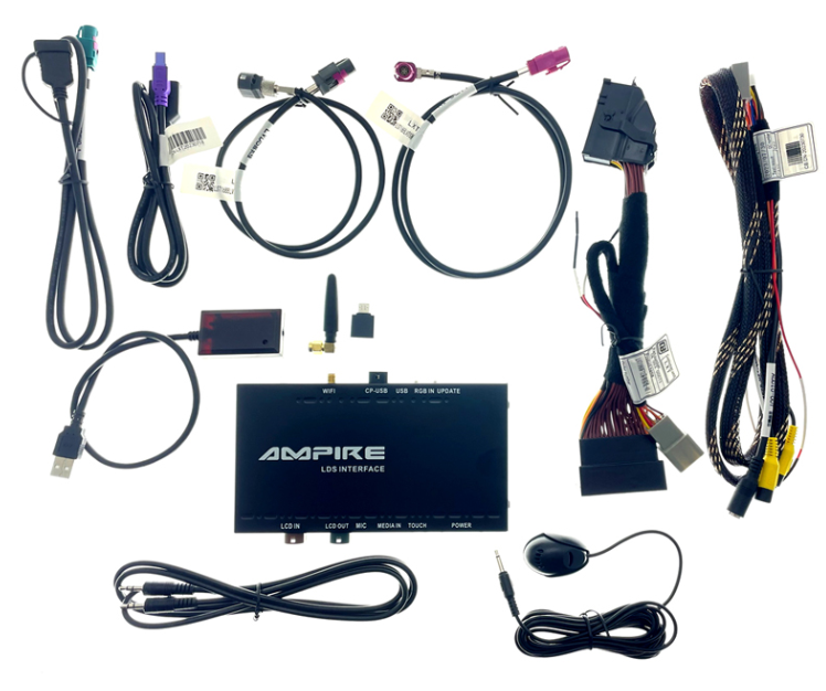 Smartphone integracija AMPIRE za Ford Mustang Sync3 (Apple CarPlay, Android Auto, opcija parking kamere)-1