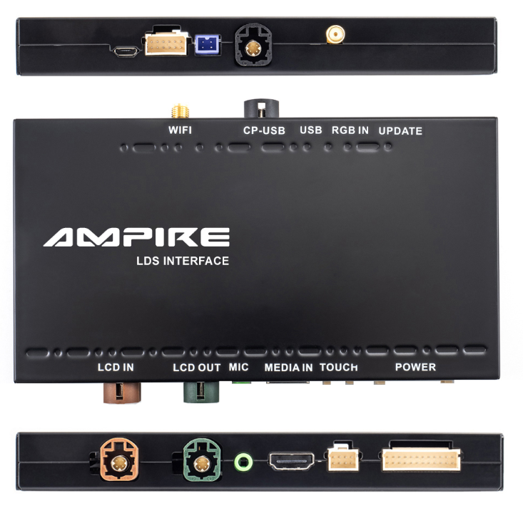 Smartphone integracija AMPIRE za Jeep / Dodge (Apple CarPlay, Android Auto, opcija parking kamere)-3