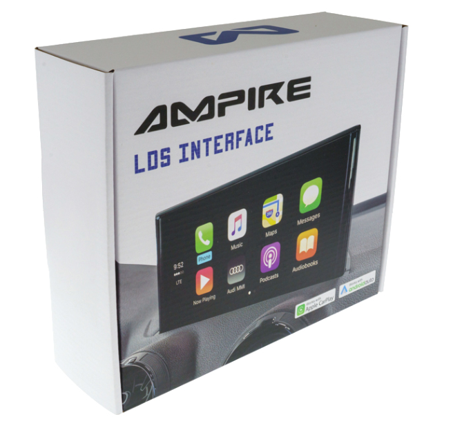 Smartphone integracija AMPIRE za Land Rover/Jaguar Bosch 7"/8" (Apple CarPlay, Android Auto, opcija parking kamere)-5