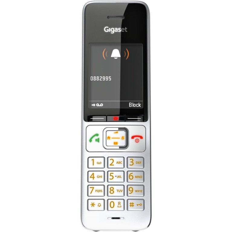 Telefon GIGASET COMFORT 500A Trio (Analog/DECT, Caller ID, Crni, Srebrni)-3