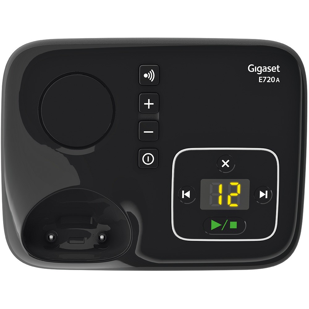 Telefon GIGASET E720A (Analog/DECT, Caller ID, Crni)-5