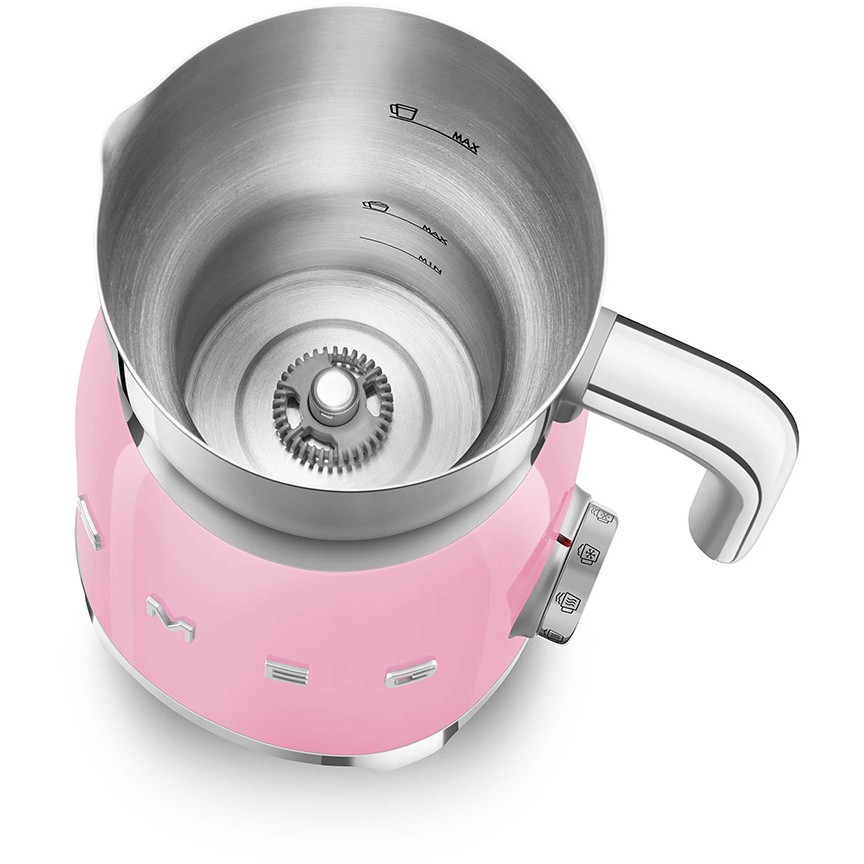 Mlijeko pjenilo SMEG MFF11PKEU automatsko ružičasto-3