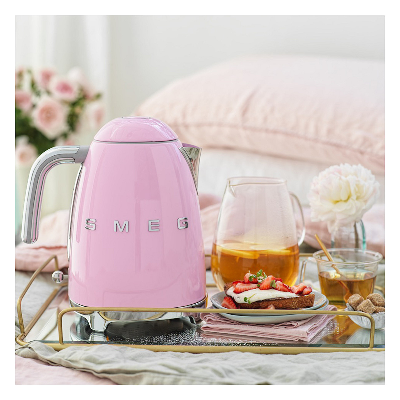 Kuhalo za vodu SMEG KLF03PKEU (50's style, roza boja)-6