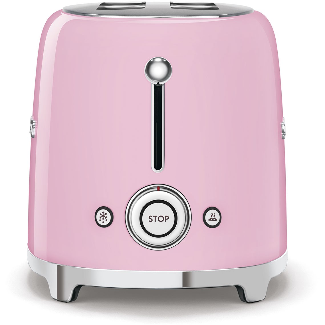Toster SMEG 50's Style TSF02PKEU, 4 kriške, rozi-1