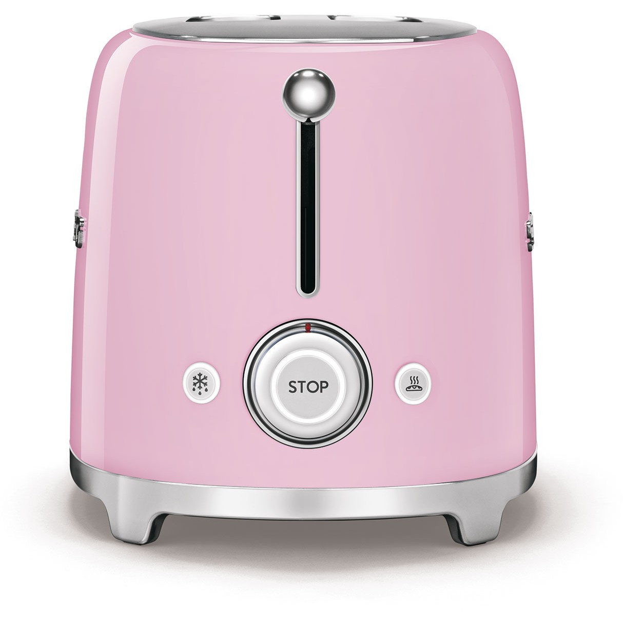 Toster SMEG 50's Style TSF02PKEU, 4 kriške, rozi-3