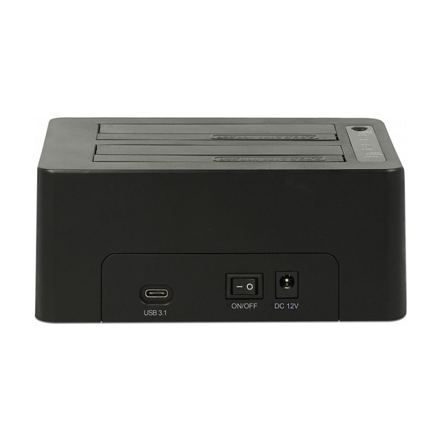 Docking stanica DELOCK 63957 (2x SATA HDD/SSD, USB-C 3.2 Gen 2)-1